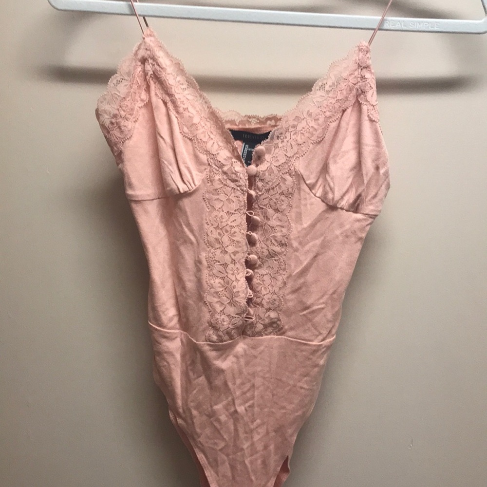 Pink bodysuit